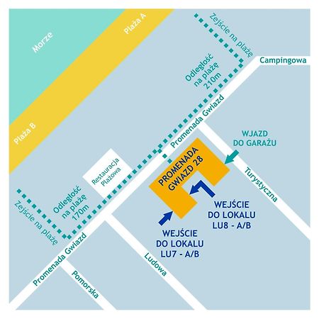 Mojemiedzyzdroje Lu 8B - Luksusowy Apartament 100 Metrow Od Morza Exteriör bild